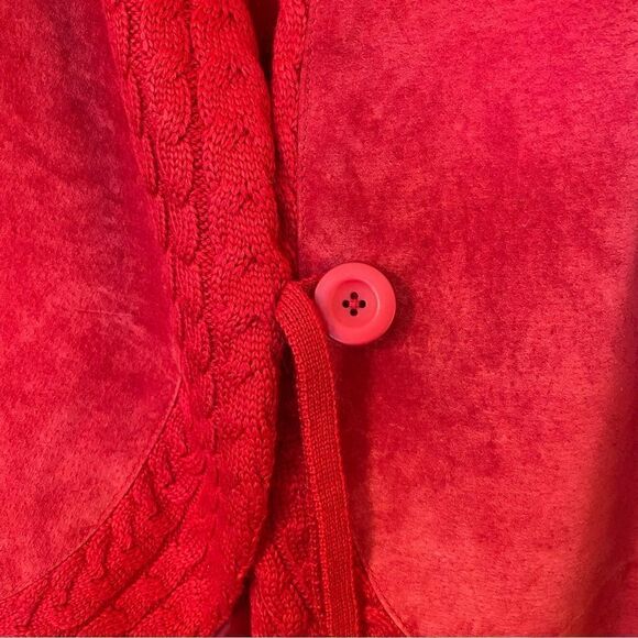 women coldwater creek jacket leather suede - Picture 3 of 8